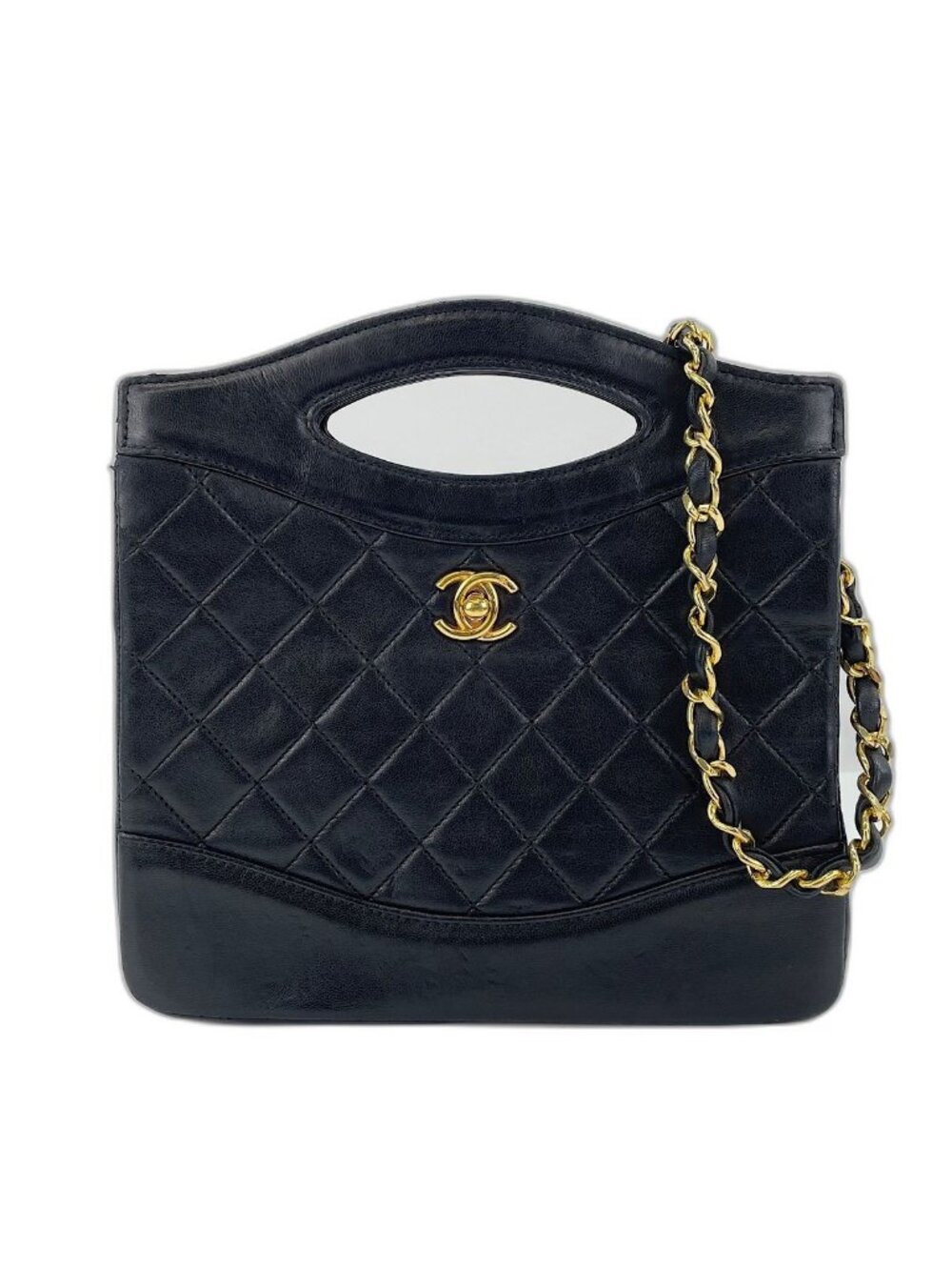 Chanel Handbag Quilted Black